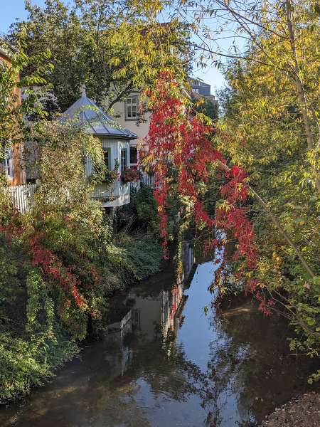 Verwunschenes Haus in Erfurt an der Gera