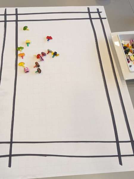 Eine süße Aufstellung