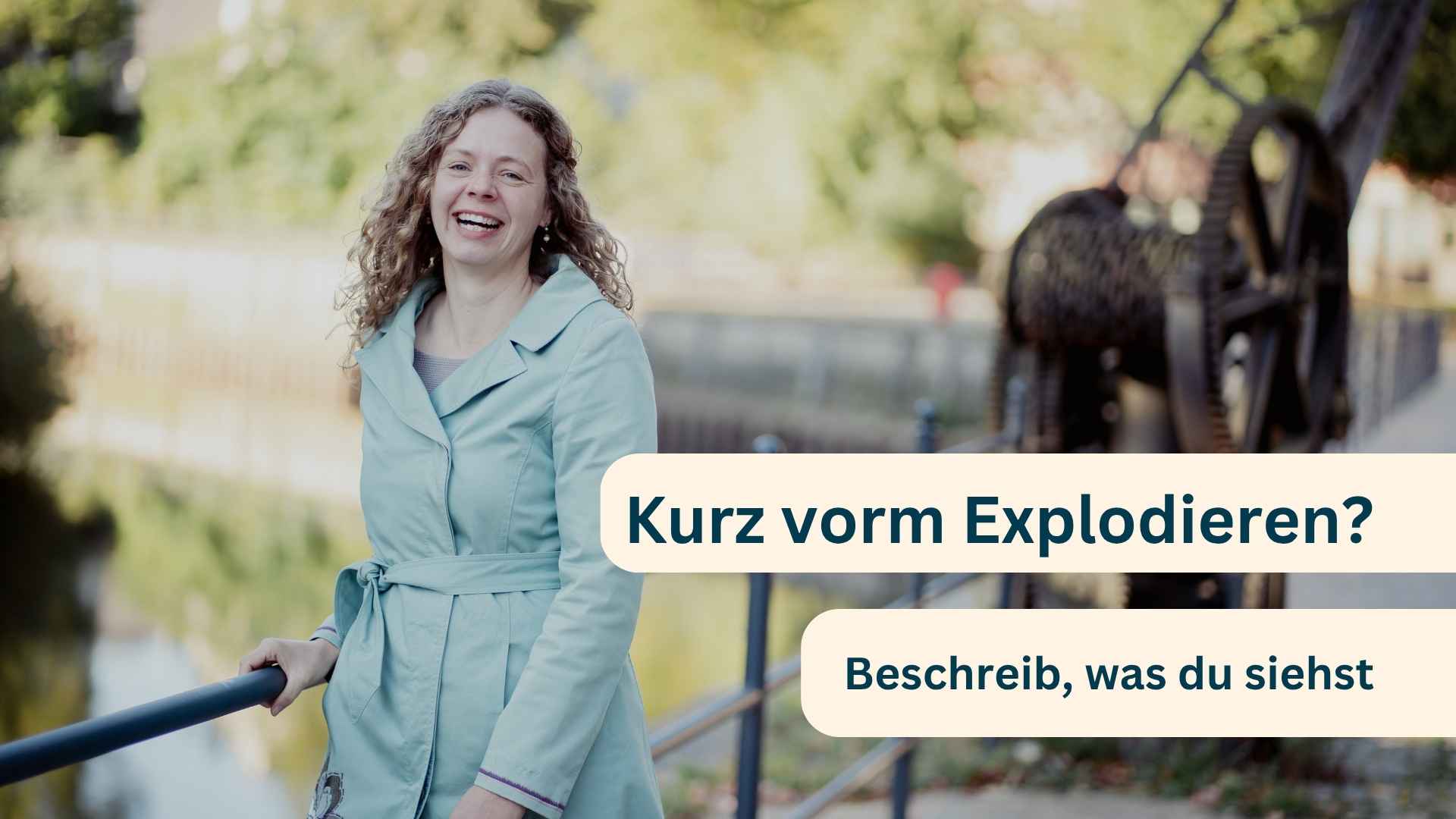 Kurz vorm Explodieren? Beschreib, was du siehst