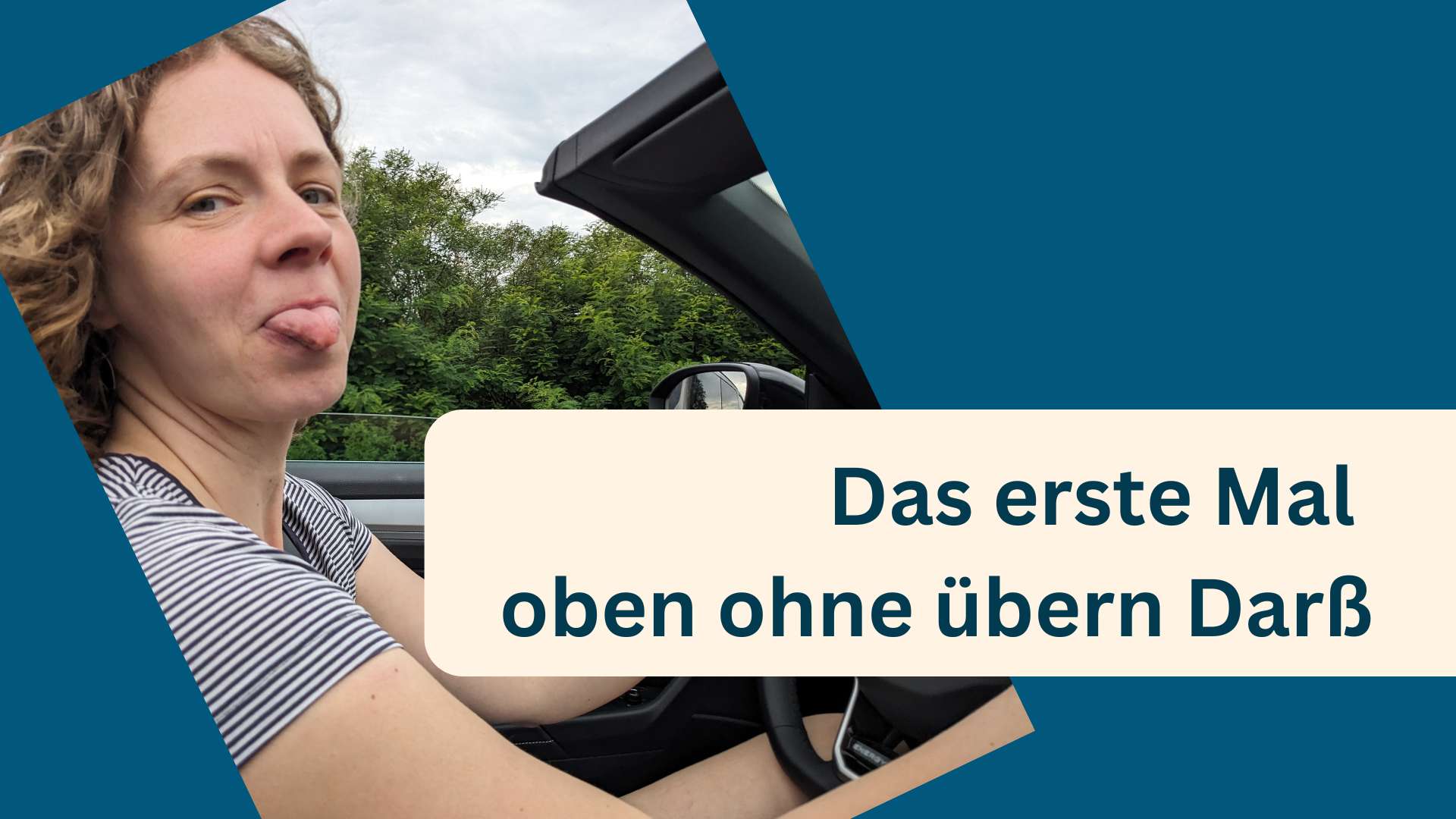 Das erste Mal oben ohne übern Darß